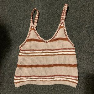 Crochet crop top